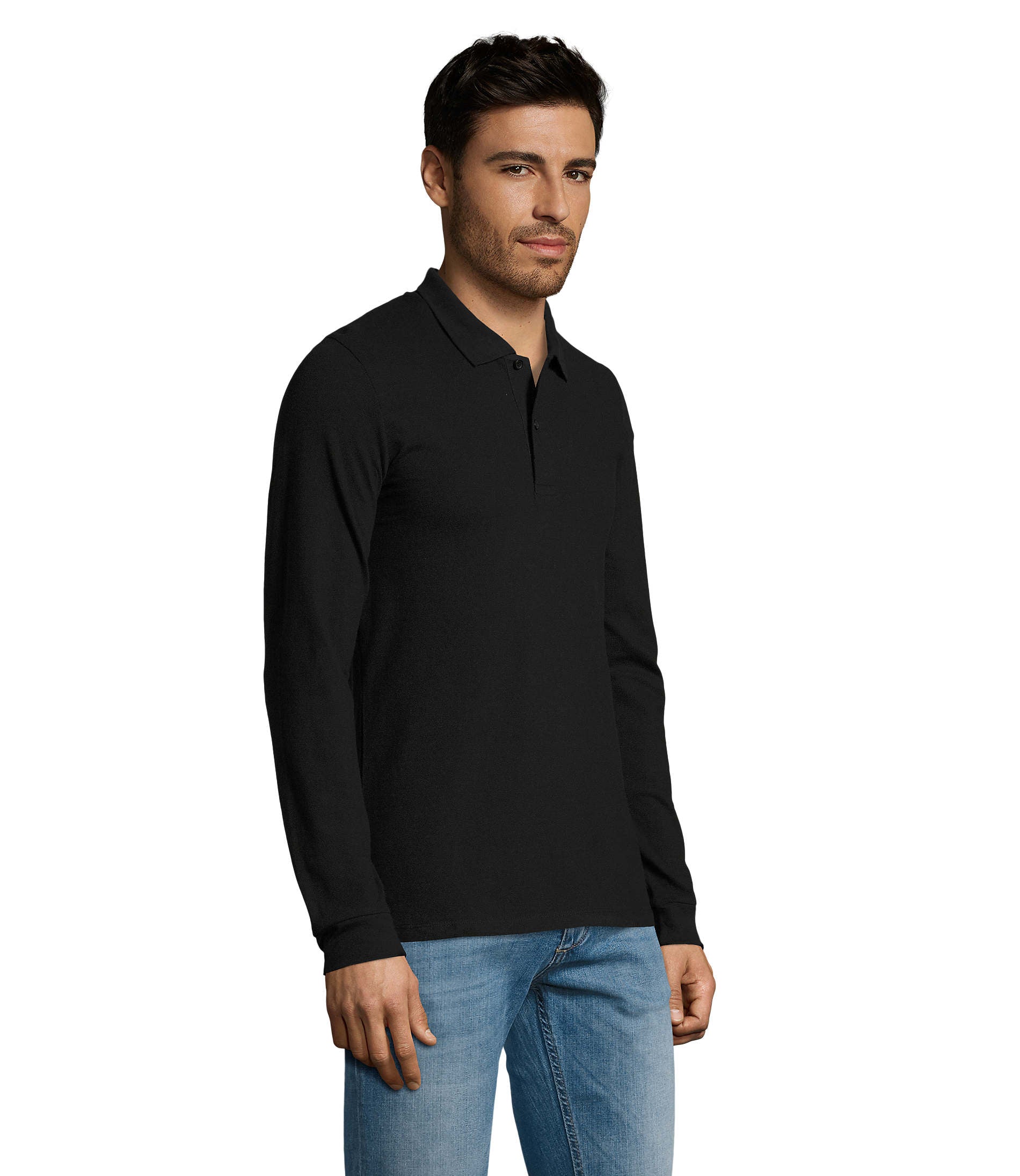 PERFECT MEN LSL POLO 180g PERFECT LSL MEN