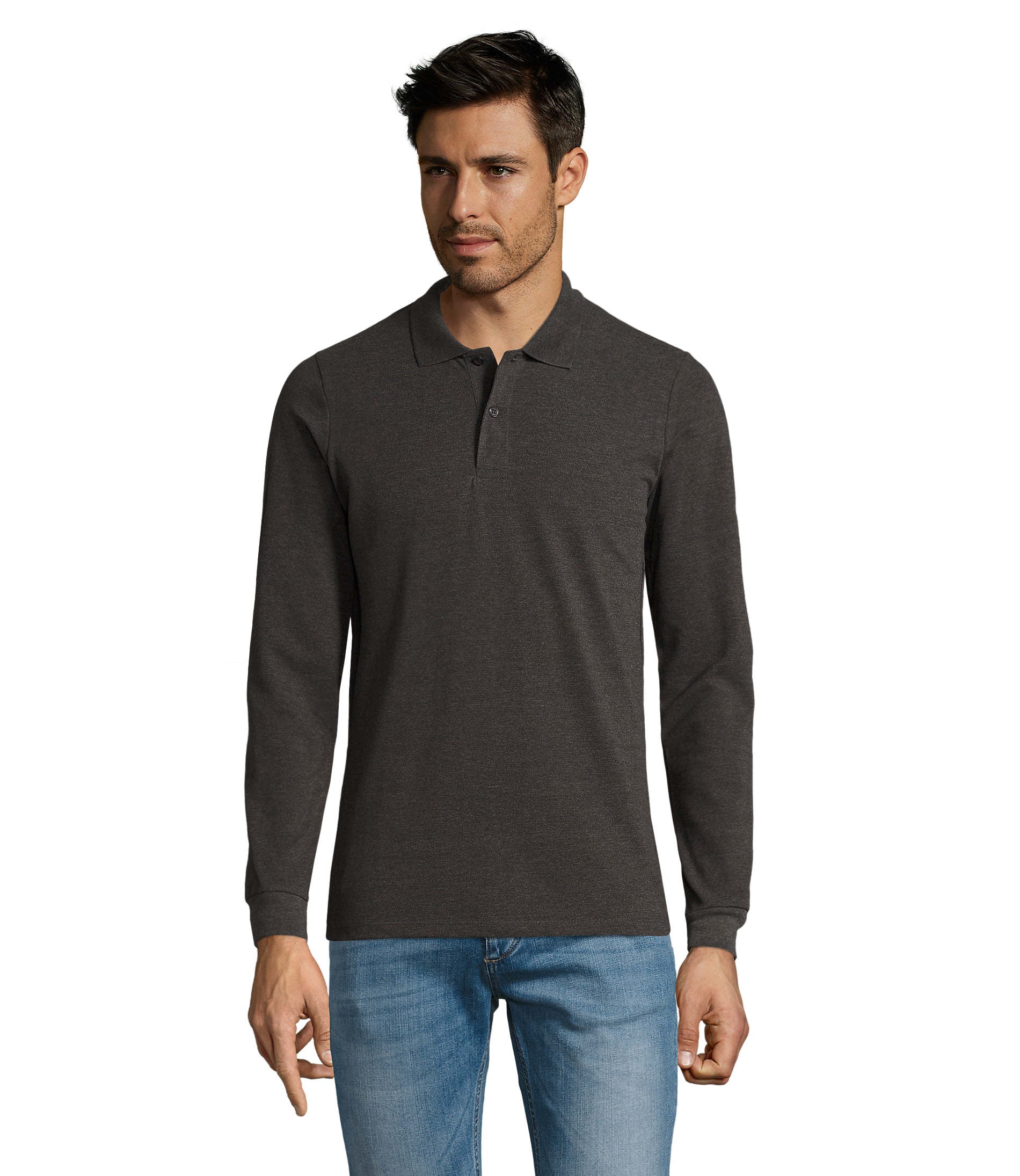 PERFECT MEN LSL POLO 180g PERFECT LSL MEN