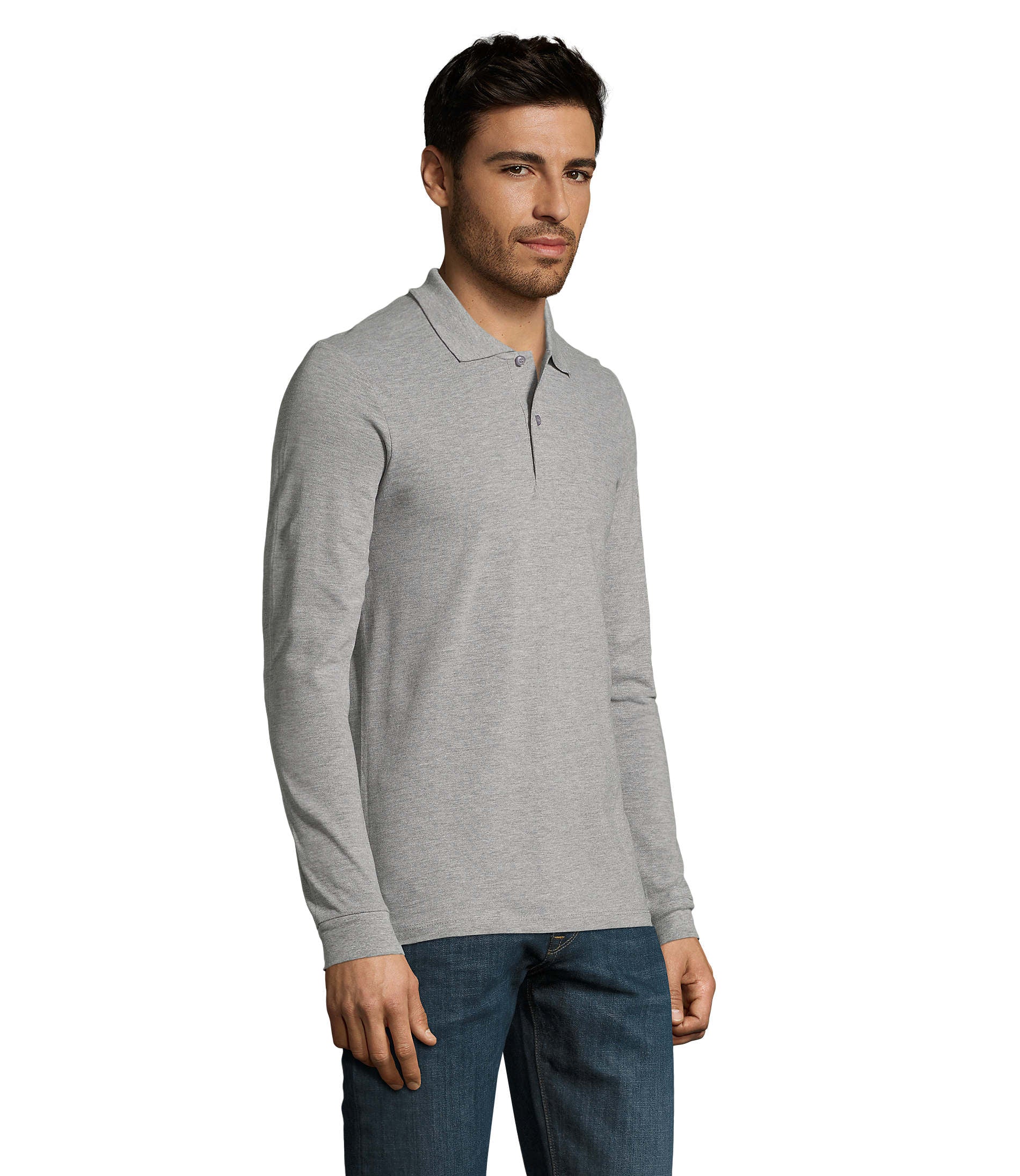 PERFECT MEN LSL POLO 180g PERFECT LSL MEN