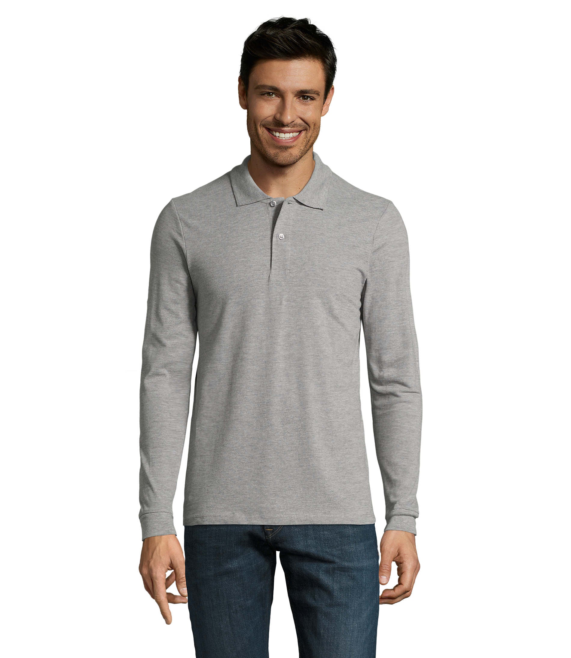 PERFECT MEN LSL POLO 180g PERFECT LSL MEN