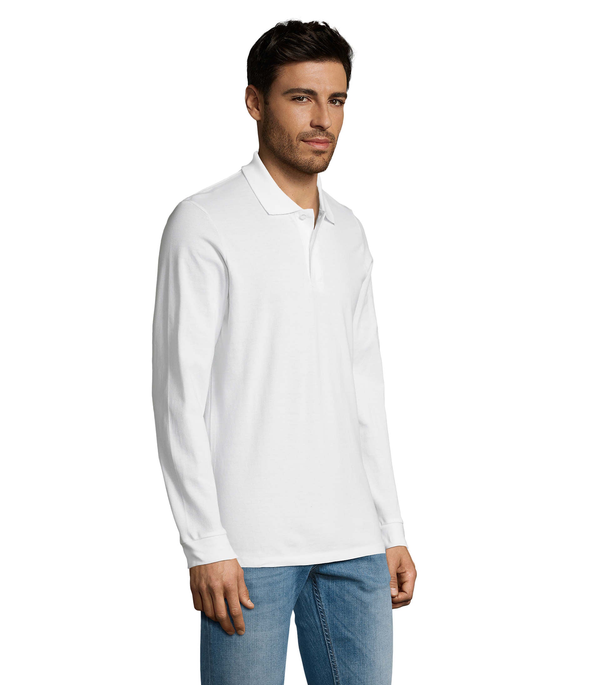 PERFECT MEN LSL POLO 180g PERFECT LSL MEN