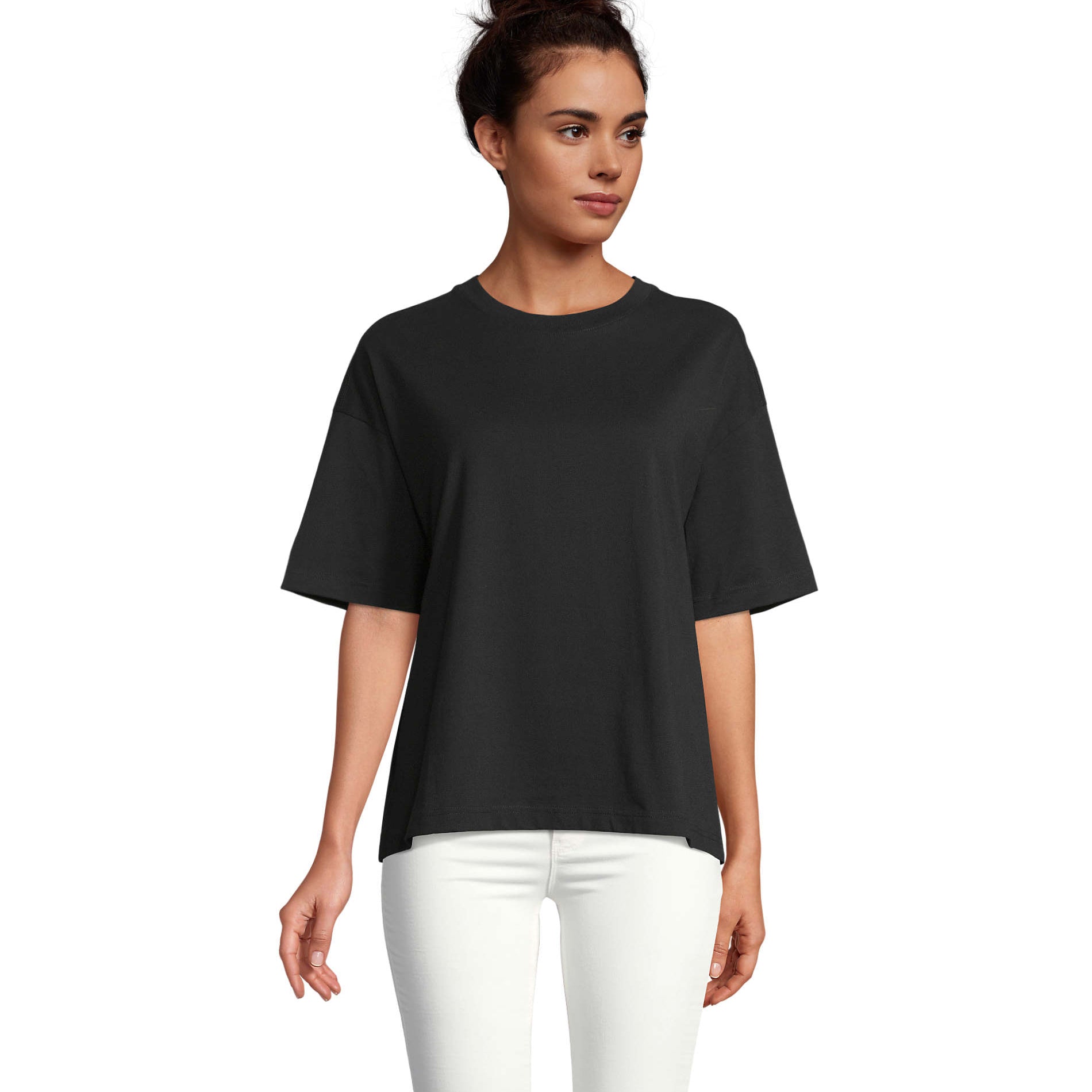 BOXY WOMEN T-SHIRT OVERSIZE BOXY WOMEN