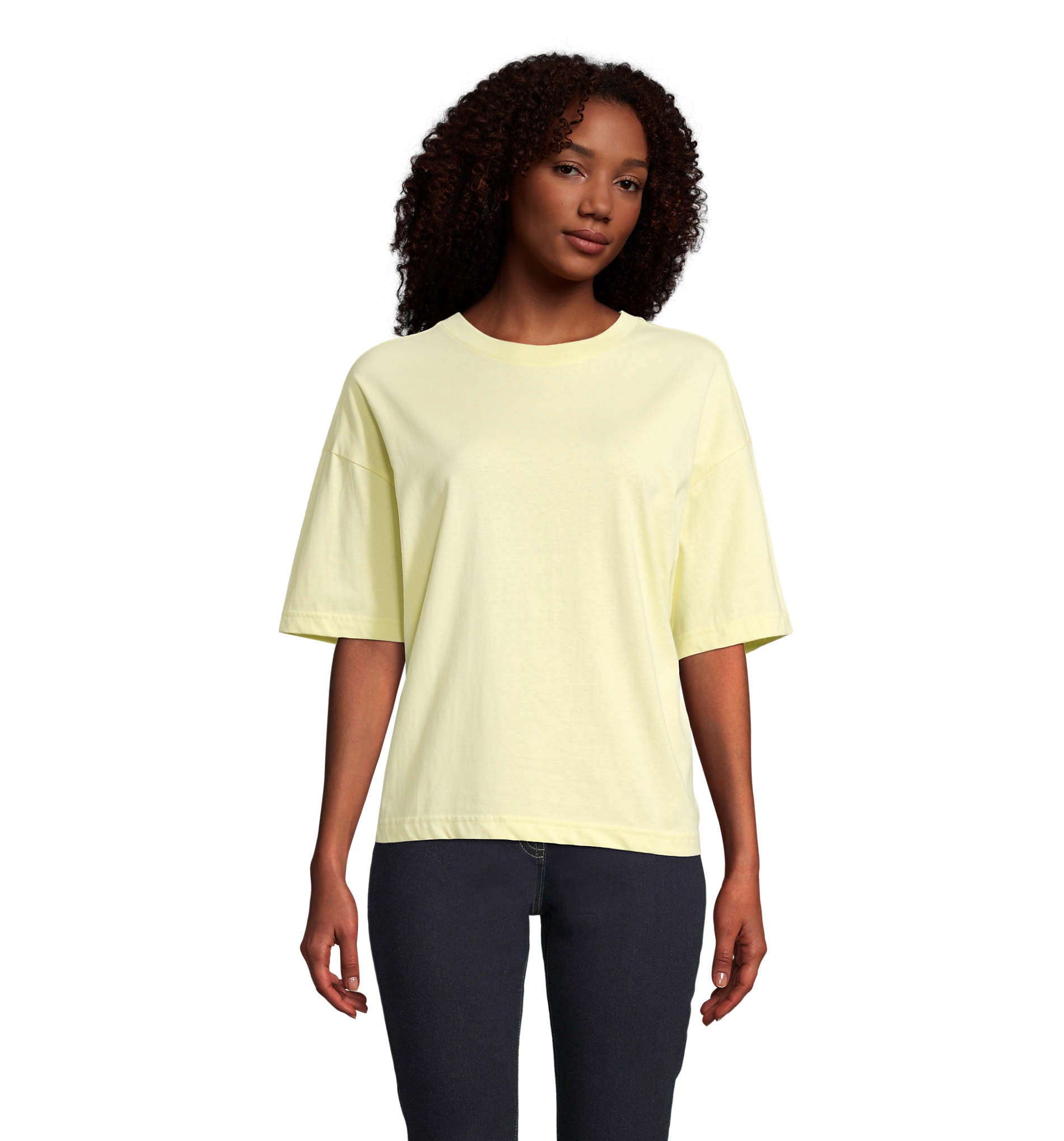 BOXY WOMEN T-SHIRT OVERSIZE BOXY WOMEN