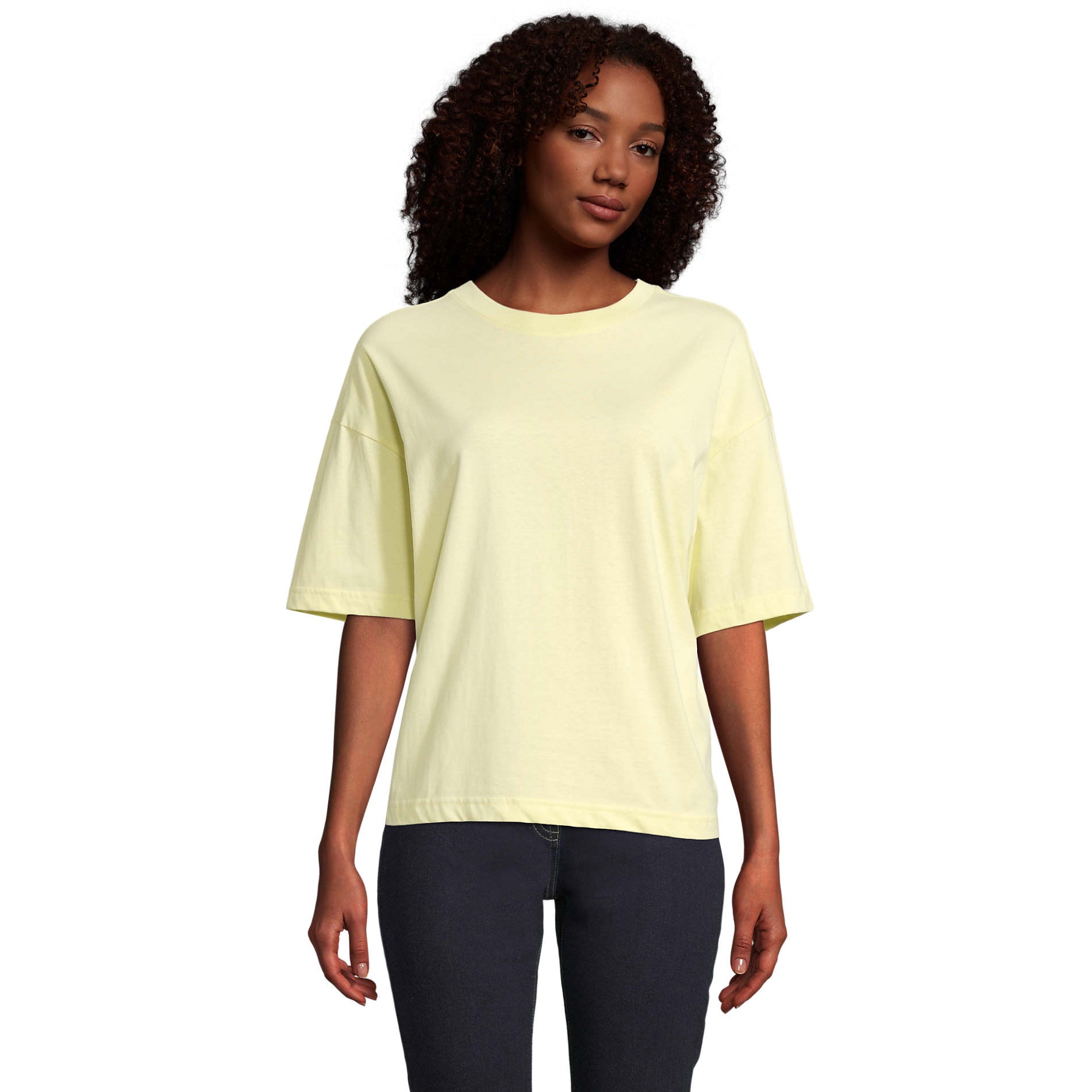 BOXY WOMEN T-SHIRT OVERSIZE BOXY WOMEN
