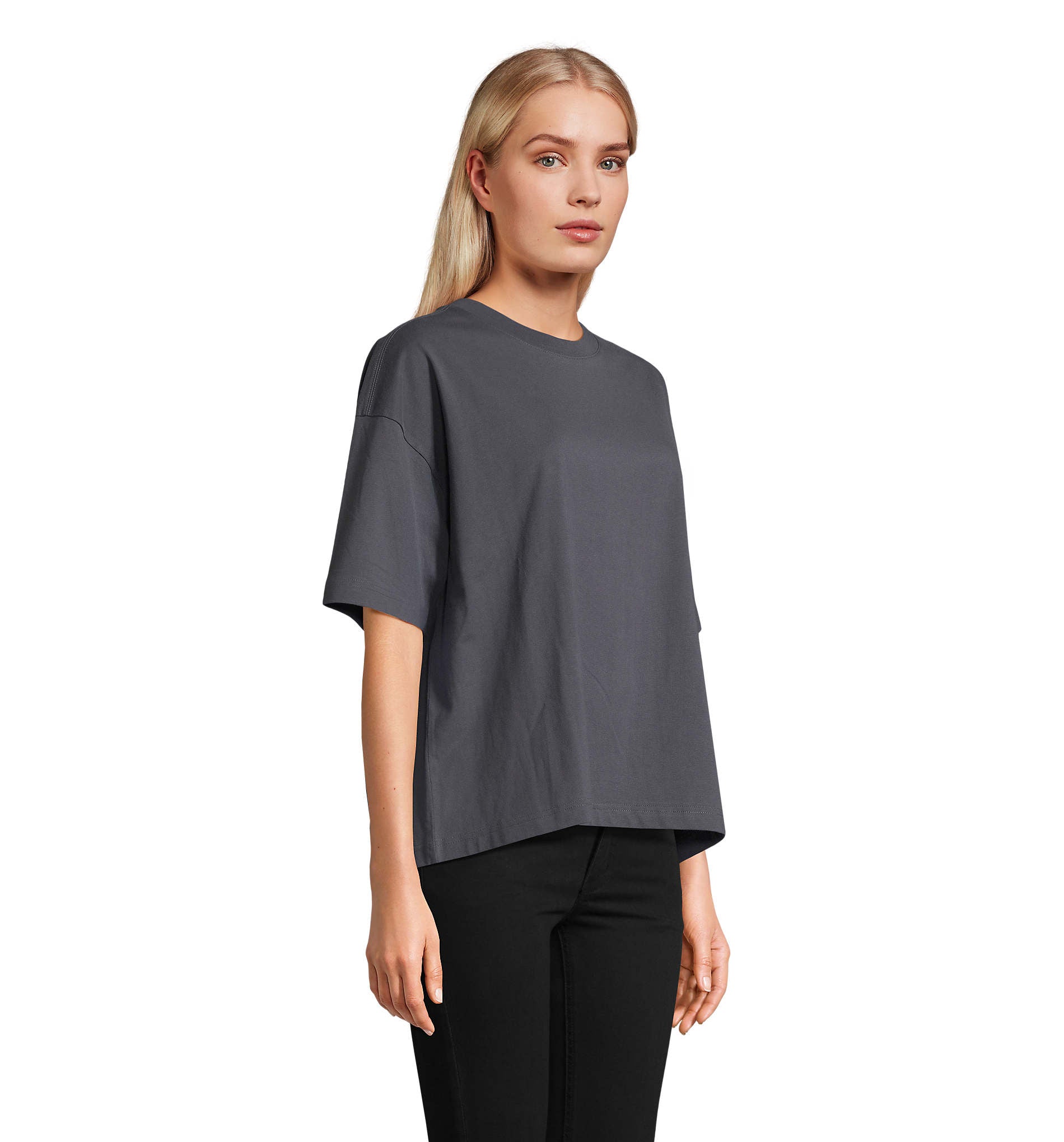 BOXY WOMEN T-SHIRT OVERSIZE BOXY WOMEN