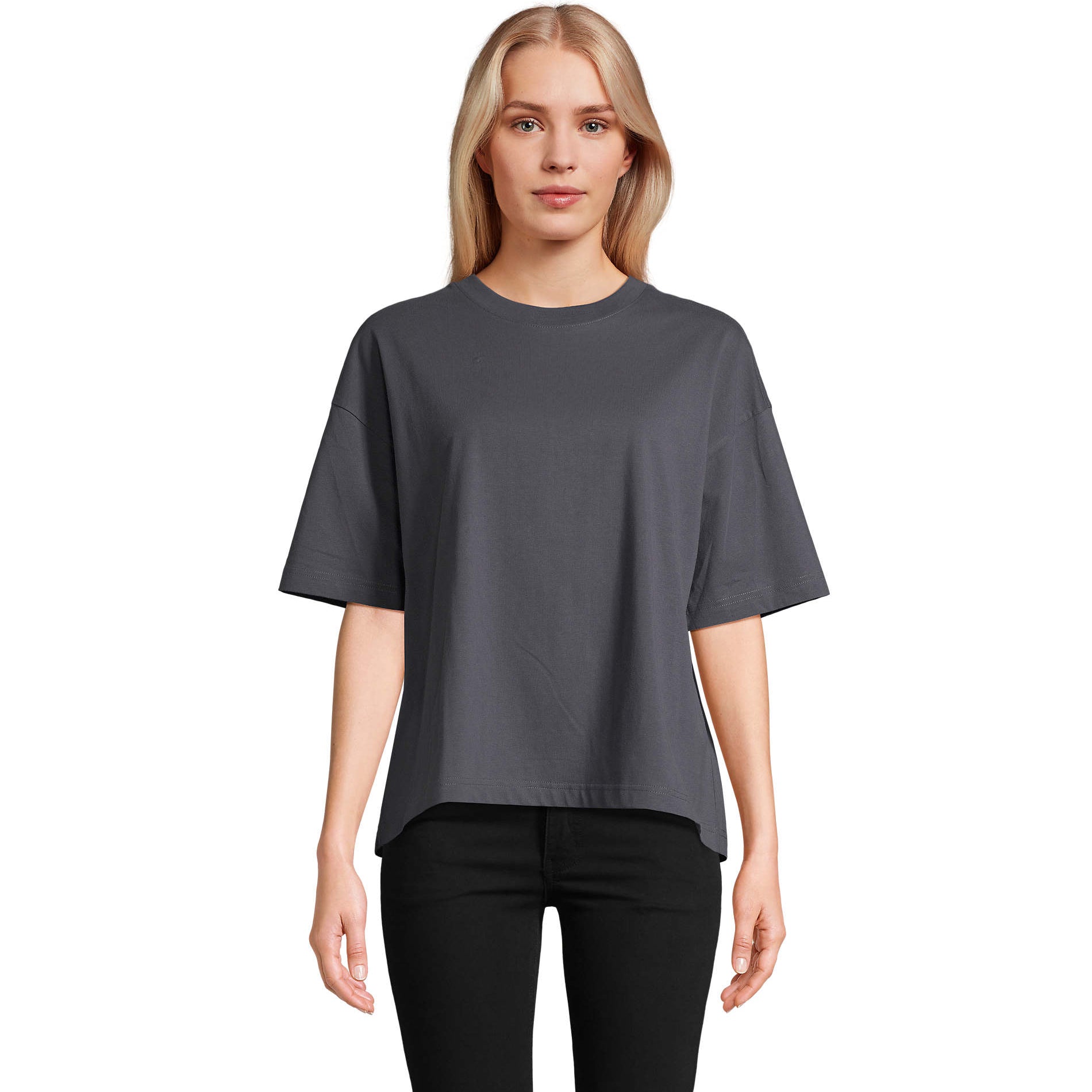 BOXY WOMEN T-SHIRT OVERSIZE BOXY WOMEN