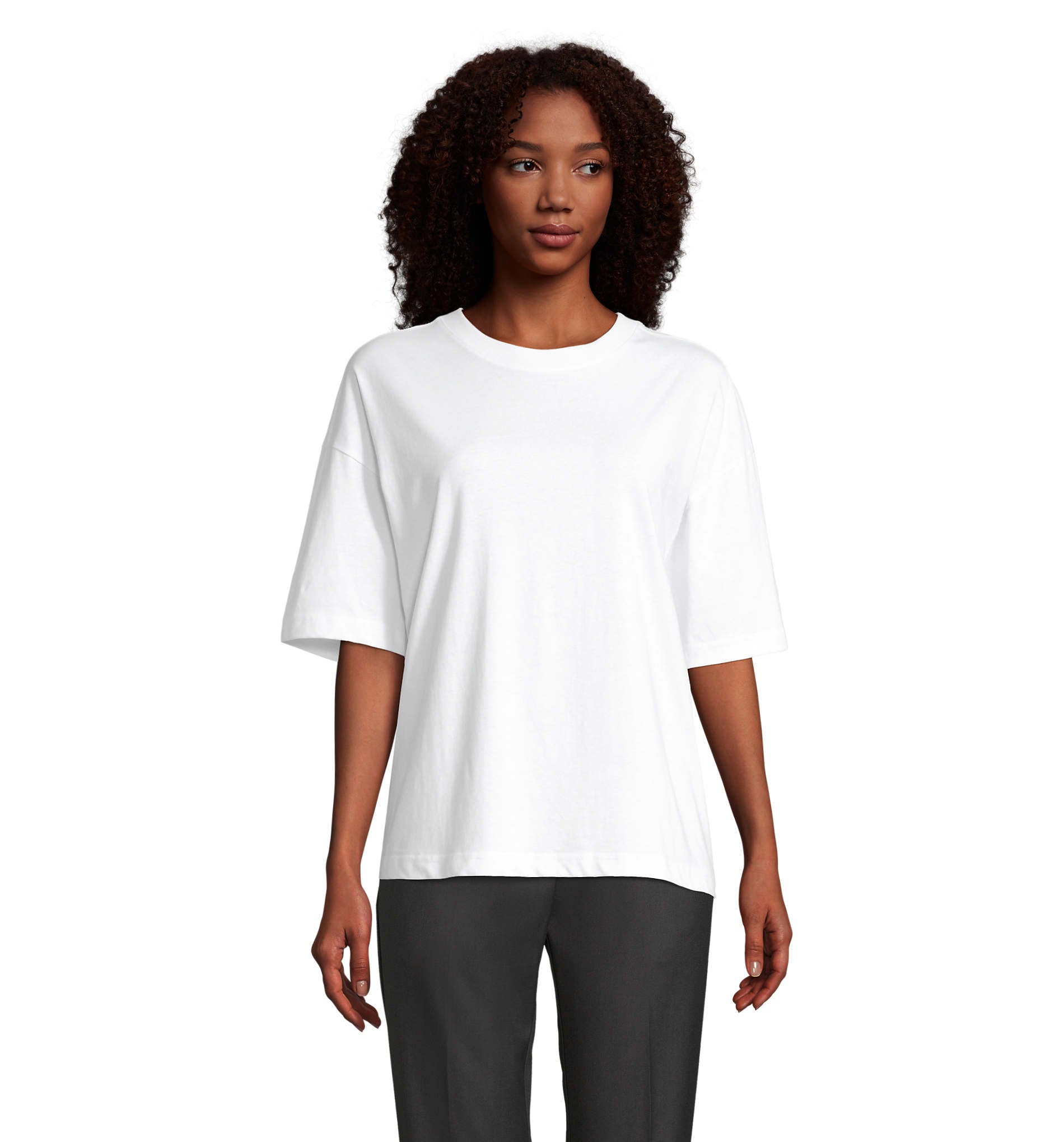 BOXY WOMEN T-SHIRT OVERSIZE BOXY WOMEN