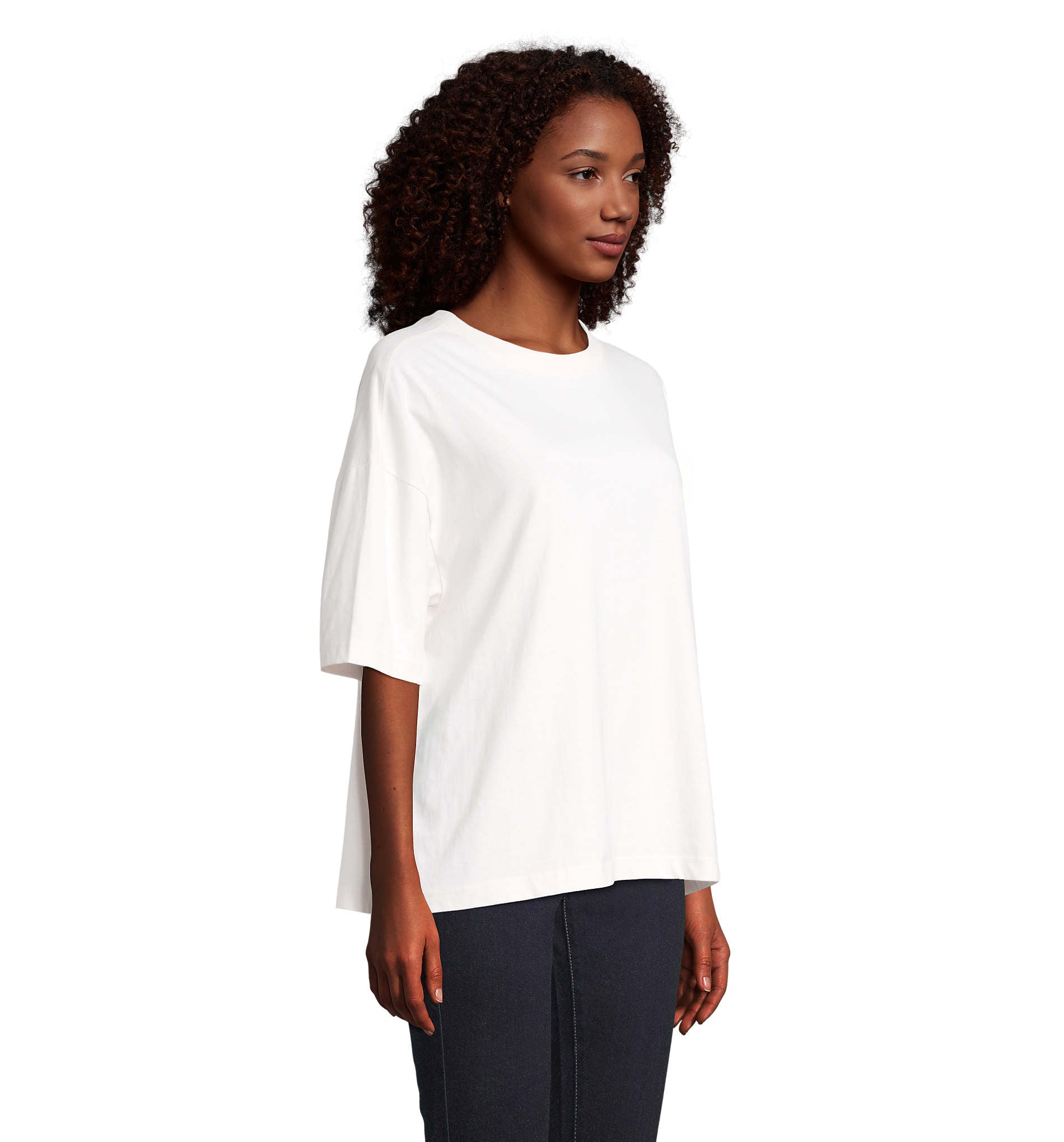 BOXY WOMEN T-SHIRT OVERSIZE BOXY WOMEN