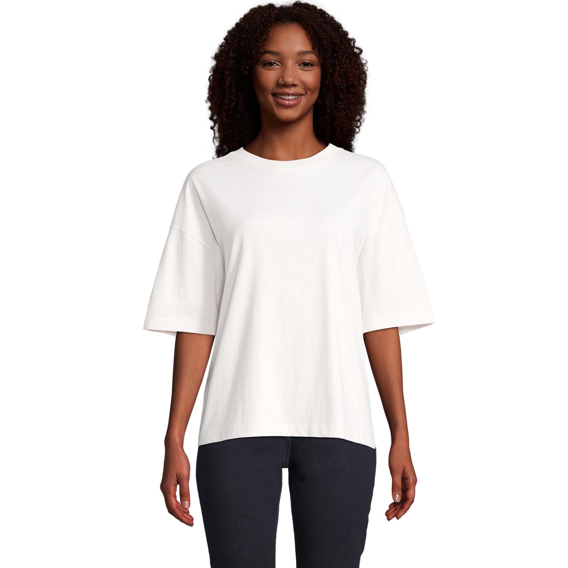 BOXY WOMEN T-SHIRT OVERSIZE BOXY WOMEN